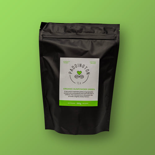 Organic Gunpowder Green Pyramid Tea Bags